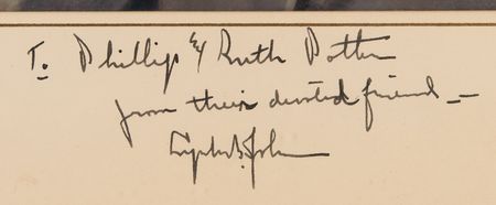 Lot #48 Lyndon B. Johnson (2) Signed Items as President - Typed Letter and Portrait Photograph - Image 4