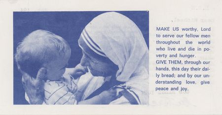 Lot #150 Mother Teresa Typed Letter Signed - Image 2