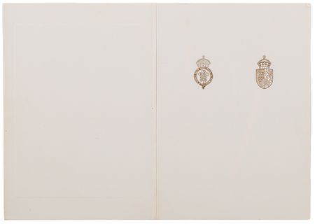 Lot #154 Princess Diana and King Charles III Signed Christmas Card (1986) - Image 2