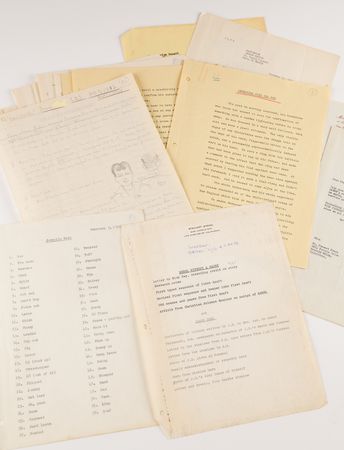 Lot #524 Rebel Without a Cause Archive with (400+) Early Draft Pages and Scenes, Highlighted by (95) Pages of Stewart Stern?s Original Handwritten First Draft Screenplay - Image 24