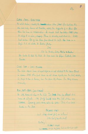 Lot #524 Rebel Without a Cause Archive with (400+) Early Draft Pages and Scenes, Highlighted by (95) Pages of Stewart Stern?s Original Handwritten First Draft Screenplay - Image 4
