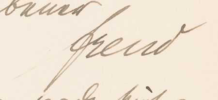 Lot #115 Sigmund Freud Autograph Letter Signed on the First Psychoanalytic Journal and Its Editor, Carl Jung - Image 2