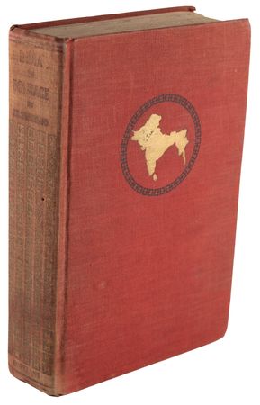 Lot #96 Mohandas Gandhi and Charlie Chaplin Signed Book - India in Bondage - Image 3