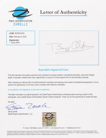 Lot #203 Apollo Astronauts (10) Signed Items - Image 2