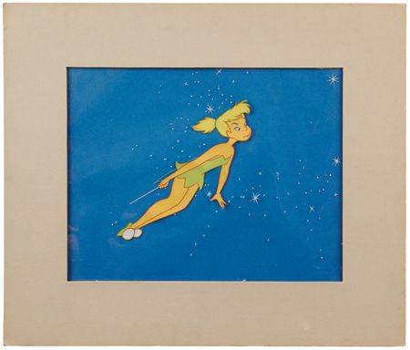 Lot #322 Tinker Bell production cel from Walt Disney's Disneyland - Image 1