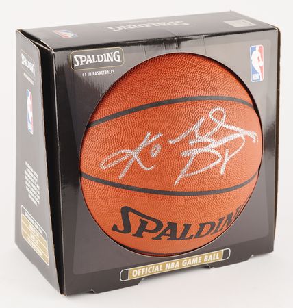 Lot #653 Kobe Bryant Signed Basketball - Image 1