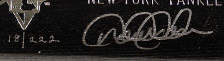 Lot #669 Derek Jeter Signed Baseball Bat (Ltd. Ed. #18/222) - Image 2