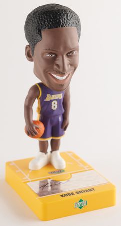 Lot #661 Kobe Bryant 2001-02 UD Playmakers Signed Bobblehead - Image 3