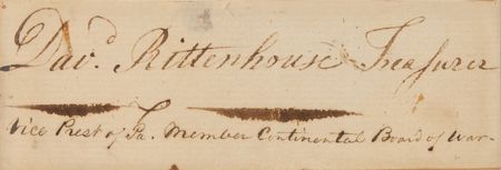 Lot #159 David Rittenhouse Signature - Image 2