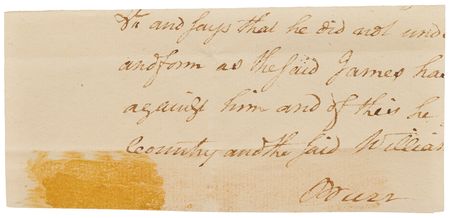 Lot #79 Alexander Hamilton and Aaron Burr Signatures - Image 3