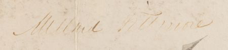 Lot #40 Millard Fillmore Document Signed as President - Image 3