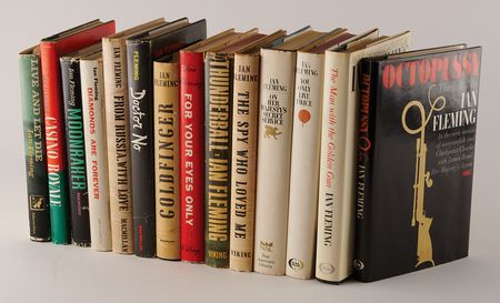Lot #338 Ian Fleming: Complete Set of (14) US First Editions of the James Bond Novels - Image 2