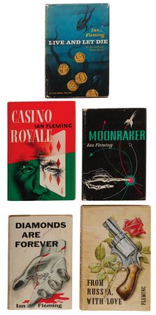 Lot #338 Ian Fleming: Complete Set of (14) US First Editions of the James Bond Novels - Image 3