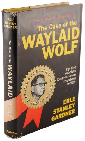 Lot #369 Erle Stanley Gardner Signed Book - The Case of the Waylaid Wolf - Image 3