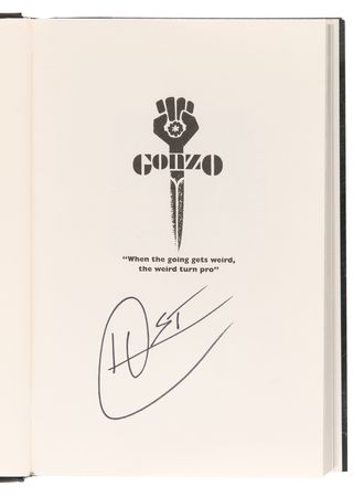 Lot #353 Hunter S. Thompson Archive: Early Draft of Better Than Sex, Prepared for Random House (c. 1992–1994), with Signed First Edition - Image 16