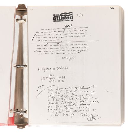 Lot #353 Hunter S. Thompson Archive: Early Draft of Better Than Sex, Prepared for Random House (c. 1992–1994), with Signed First Edition - Image 3