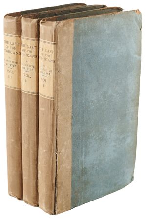 Lot #334 James Fenimore Cooper: The Last of the Mohicans; A Narrative of 1757 (First UK Edition) - Image 1