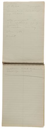 Lot #106 Richard E. Byrd's Handwritten Notes on J. Robert Oppenheimer, the Manhattan Project, and the Atomic Bombing of Japan - Image 3