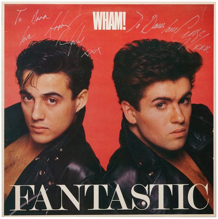 Lot #505 Wham! Signed Album - Fantastic - Image 1