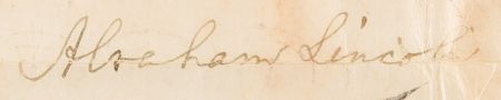Lot #4 Abraham Lincoln Document Signed as President (March 11, 1862) - Image 3