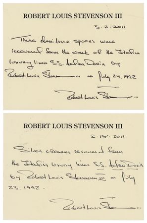 Lot #122 Andrea Doria Relics (4) - Image 2