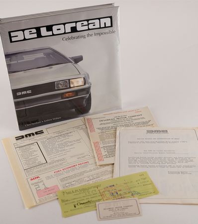 Lot #132 John DeLorean Signed Check - Image 1
