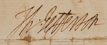 Lot #2 Thomas Jefferson and Levi Lincoln Document Signed as President and Acting Secretary of State (May 2, 1801) - Image 2