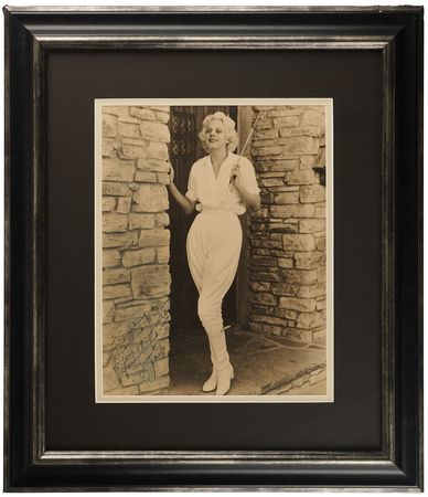Lot #516 Jean Harlow Signed Oversized Photograph - Image 1