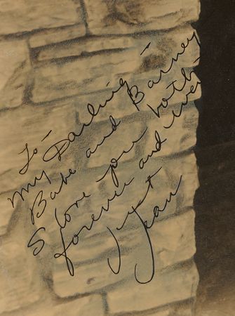 Lot #516 Jean Harlow Signed Oversized Photograph - Image 2