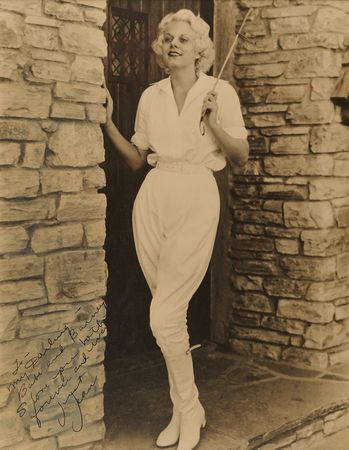 Lot #516 Jean Harlow Signed Oversized Photograph - Image 3