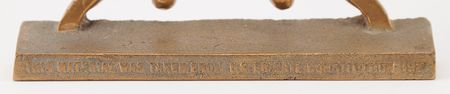 Lot #186 USS Constitution 1927 Restoration Relic (2) Bronze Bookends - Image 6