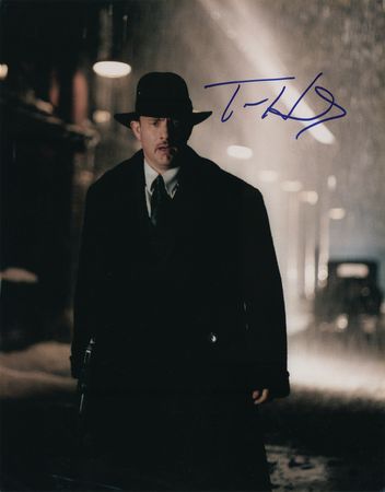 Lot #581 Tom Hanks Signed Photograph - Image 1
