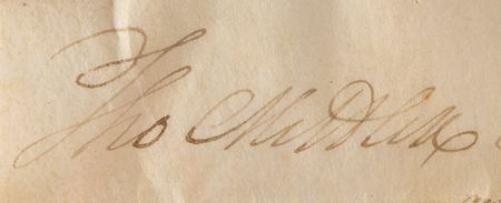 Lot #149 Thomas Mifflin Document Signed as Governor of Pennsylvania - Conveying a Land Grant to a Fellow Founding Father - 