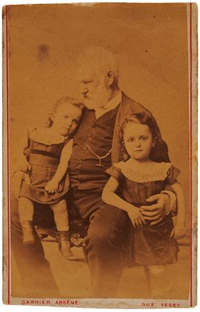 Lot #342 Victor Hugo Signed Photograph and Autograph Letter Signed - Image 2