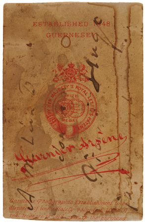Lot #342 Victor Hugo Signed Photograph and Autograph Letter Signed - Image 3