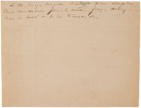 Lot #342 Victor Hugo Signed Photograph and Autograph Letter Signed - Image 5