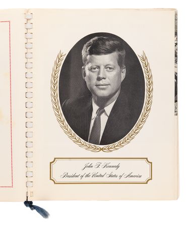 Lot #51 President John F. Kennedy Signed 'The All New England Salute Dinner' Program (October 19, 1963) - His Last Public Appearance in Massachusetts - Image 3