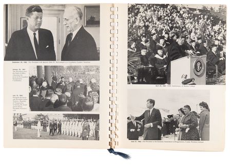 Lot #51 President John F. Kennedy Signed 'The All New England Salute Dinner' Program (October 19, 1963) - His Last Public Appearance in Massachusetts - Image 4