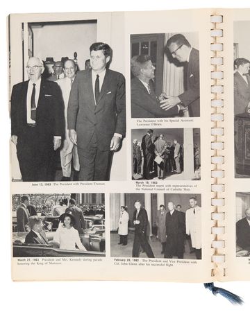 Lot #51 President John F. Kennedy Signed 'The All New England Salute Dinner' Program (October 19, 1963) - His Last Public Appearance in Massachusetts - Image 5