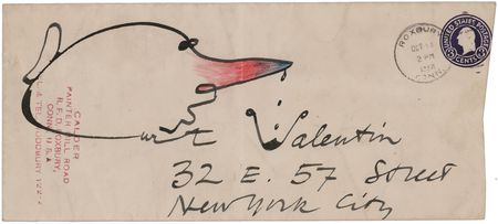 Lot #260 Alexander Calder Original Sketch on