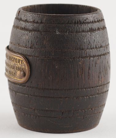 Lot #184 Horatio Nelson: HMS Victory Wooden Artifact - Image 2