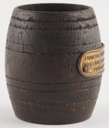 Lot #184 Horatio Nelson: HMS Victory Wooden Artifact - Image 3