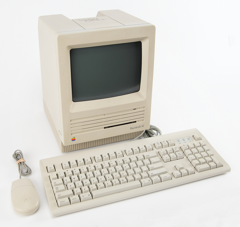 Lot 6064 Apple Macintosh SE Signed by Dan Kottke