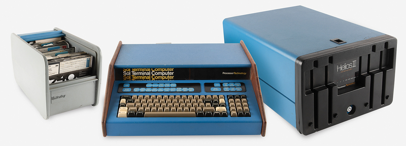 Lot 6174 Processor Technology Sol-20 Terminal Computer and Helios II Disk Memory System