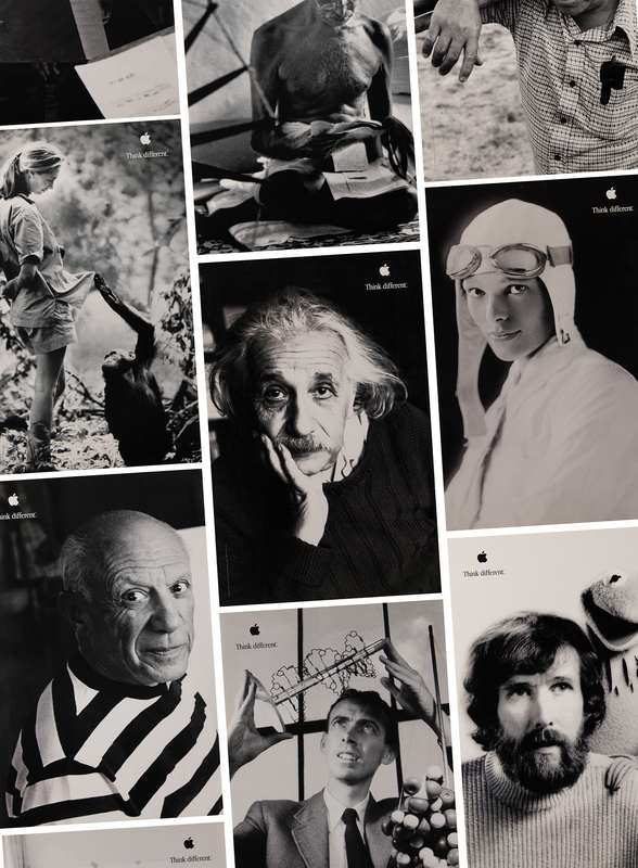 Lot 6153 Apple 'Educator Series' (2) Complete Poster Sets - Issued for Apple?s Iconic ?Think Different? Campaign