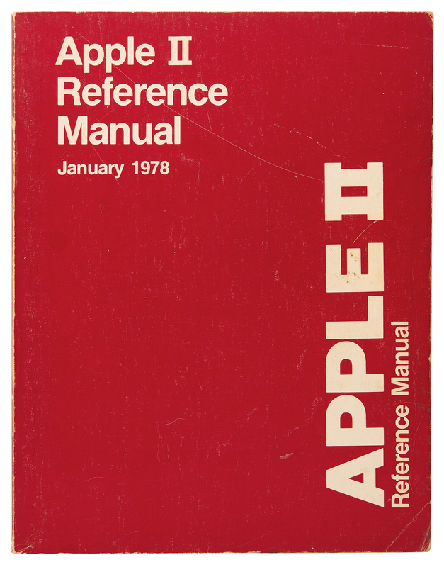 Lot 6048 Apple II Reference Manual (January 1978)