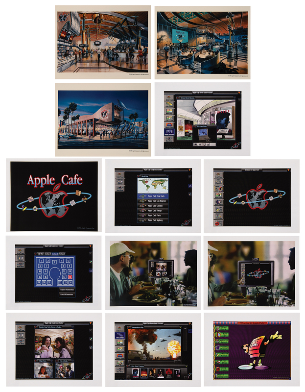 Lot 6105 Apple Cafe Collection of (13) Conceptual Photographs