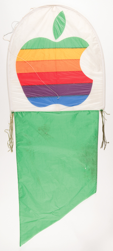 Lot 6123 Apple Computer 'Rainbow Logo' Kite (1983)