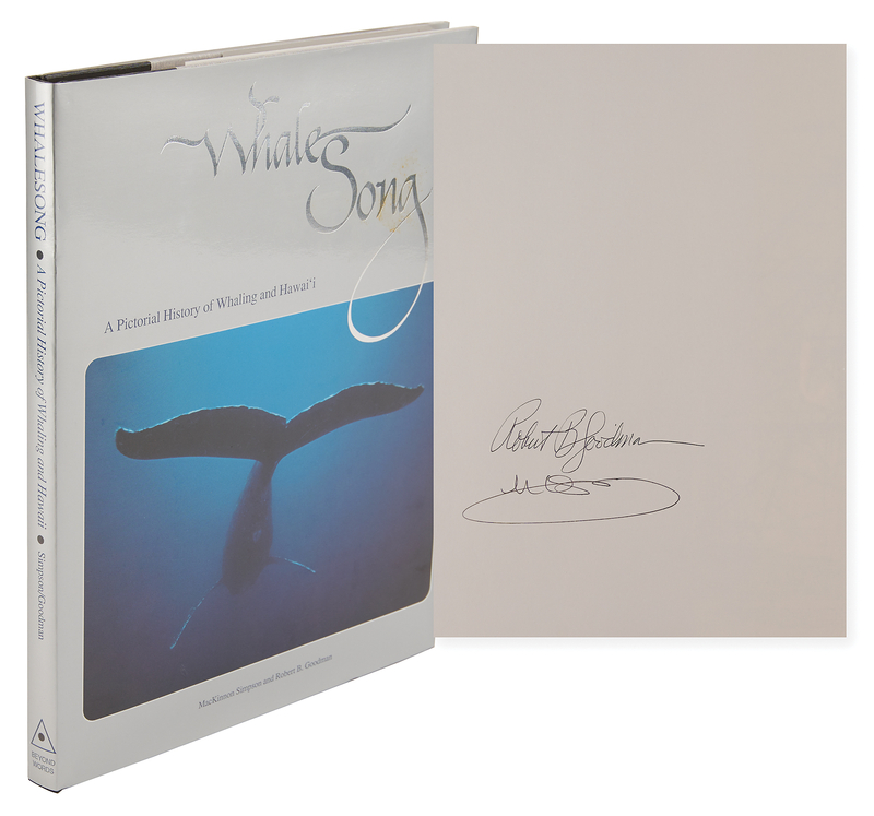Lot 6133 WhaleSong Book - First Coffee-Table Book Created with Apple's Desktop Publishing Tools
