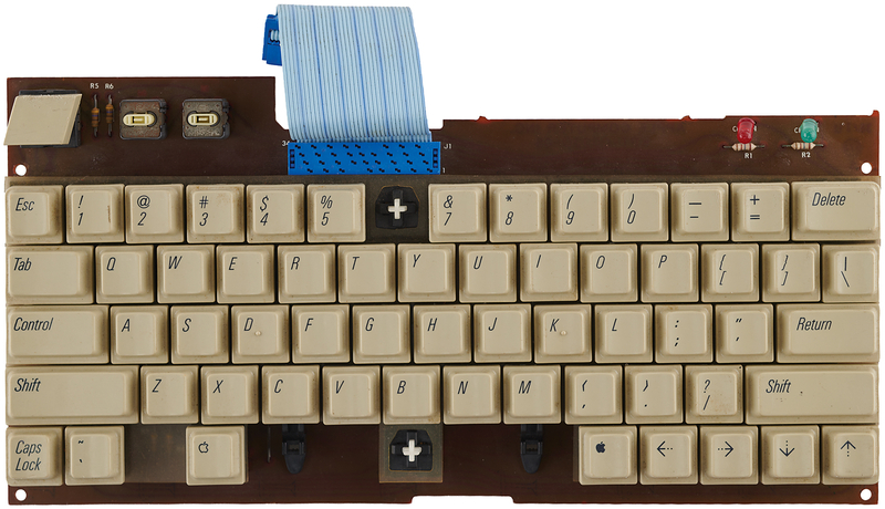 Lot 6063 Apple IIc Keyboard Prototype